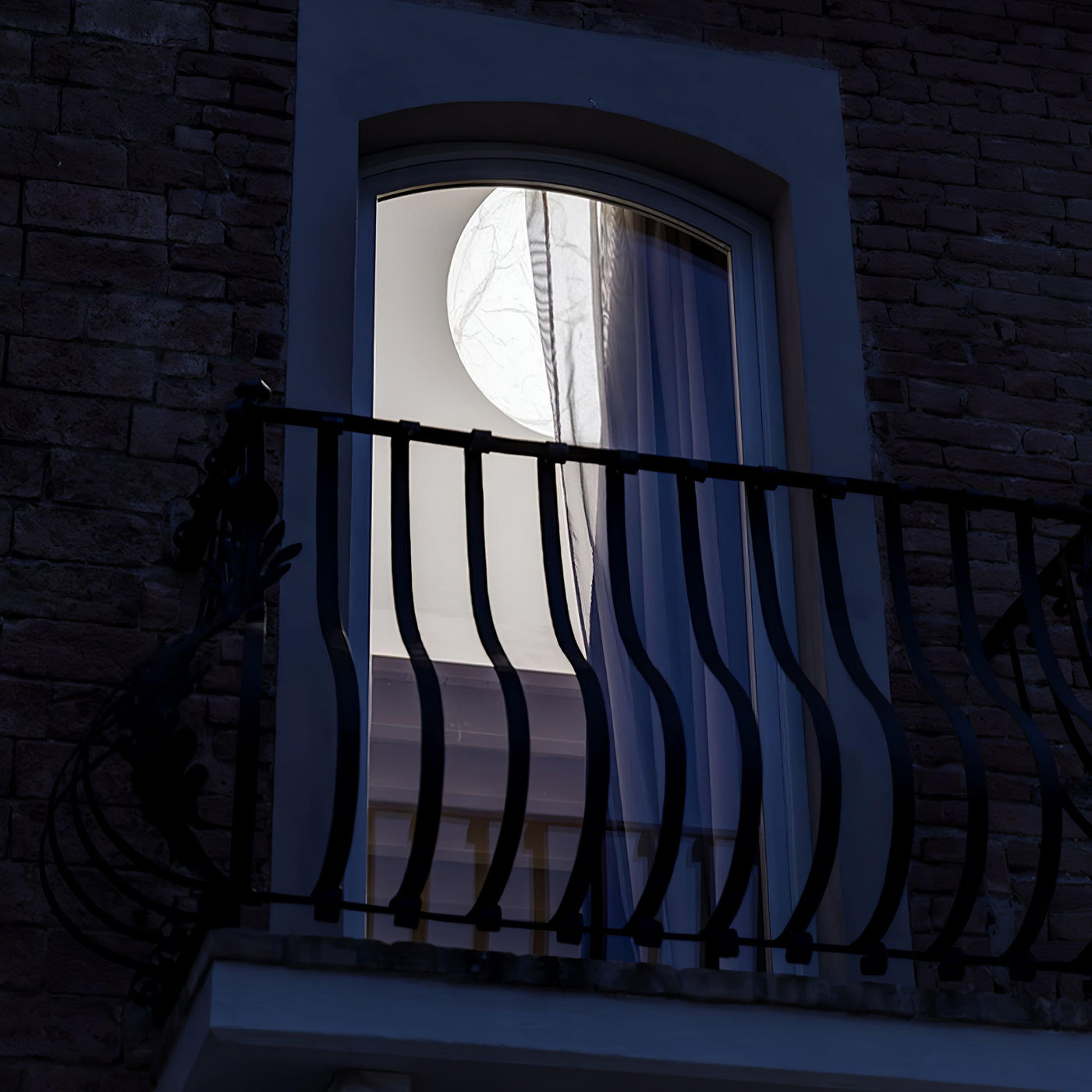 MoonSilk Pendant Light – Soft Lunar Glow with Elegant Silk Design