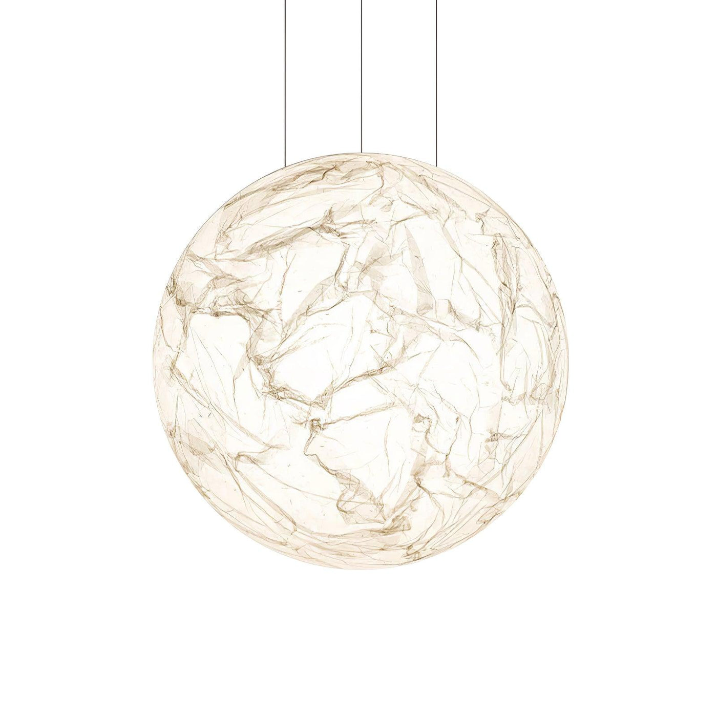 MoonSilk Pendant Light – Soft Lunar Glow with Elegant Silk Design