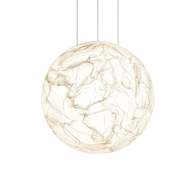 MoonSilk Pendant Light – Soft Lunar Glow with Elegant Silk Design