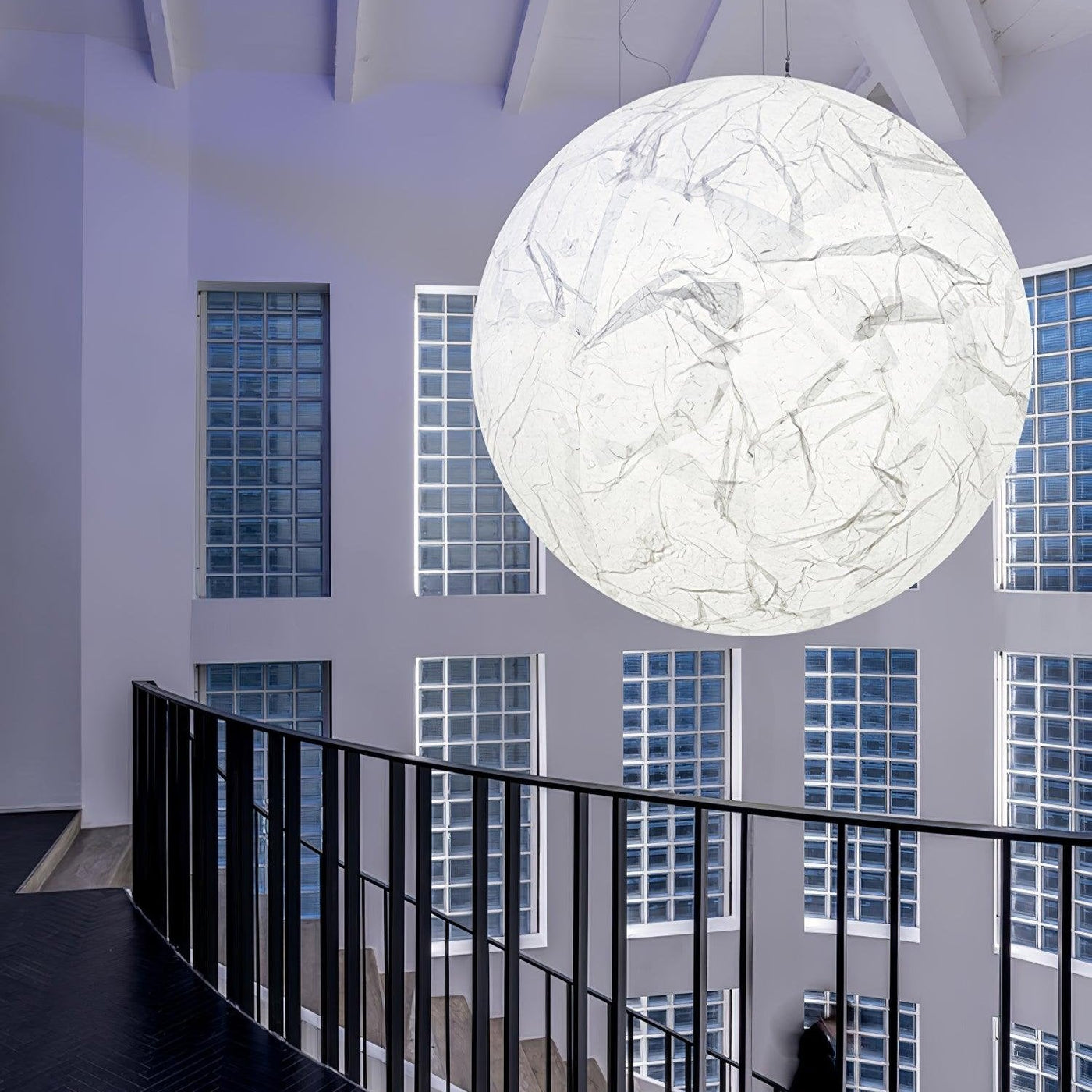 MoonSilk Pendant Light – Soft Lunar Glow with Elegant Silk Design