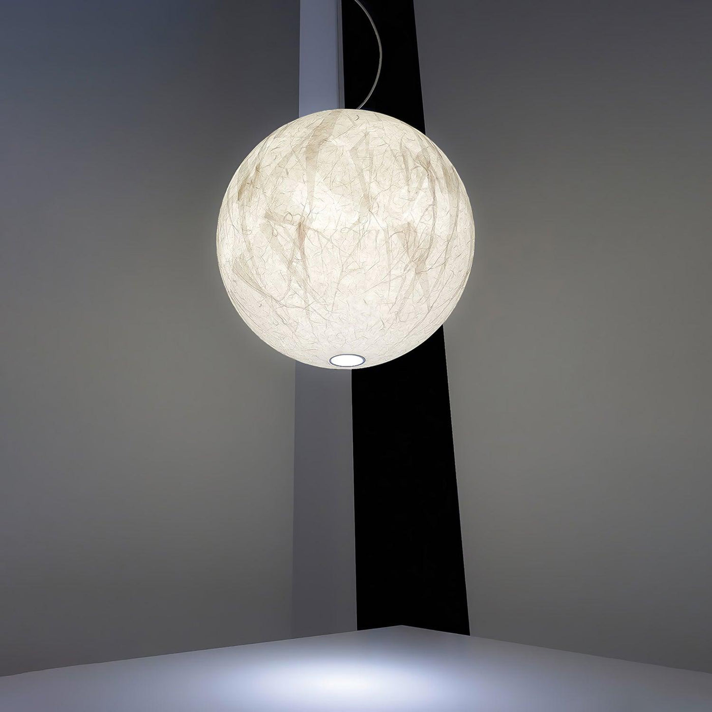 MoonSilk Pendant Light – Soft Lunar Glow with Elegant Silk Design