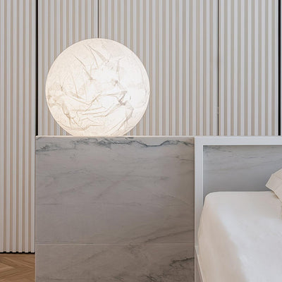 MoonSilk Pendant Light – Soft Lunar Glow with Elegant Silk Design