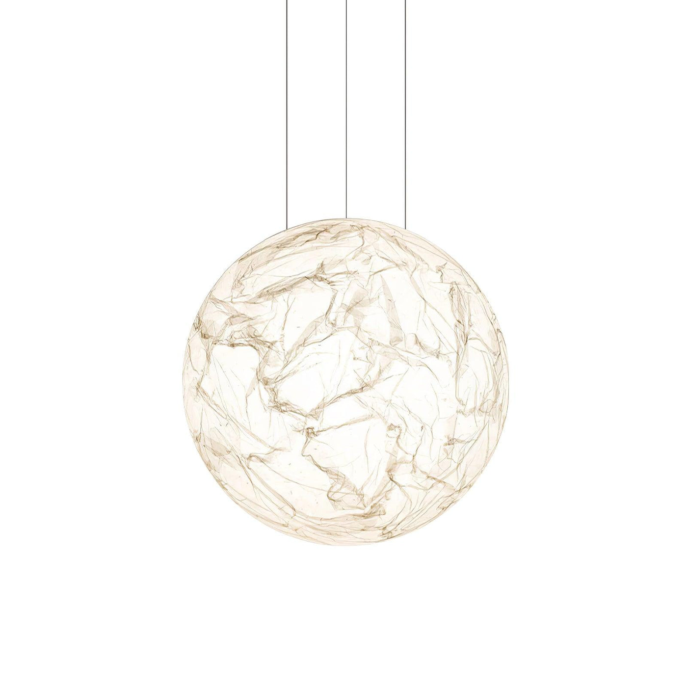MoonSilk Pendant Light – Soft Lunar Glow with Elegant Silk Design