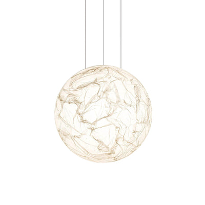 MoonSilk Pendant Light – Soft Lunar Glow with Elegant Silk Design