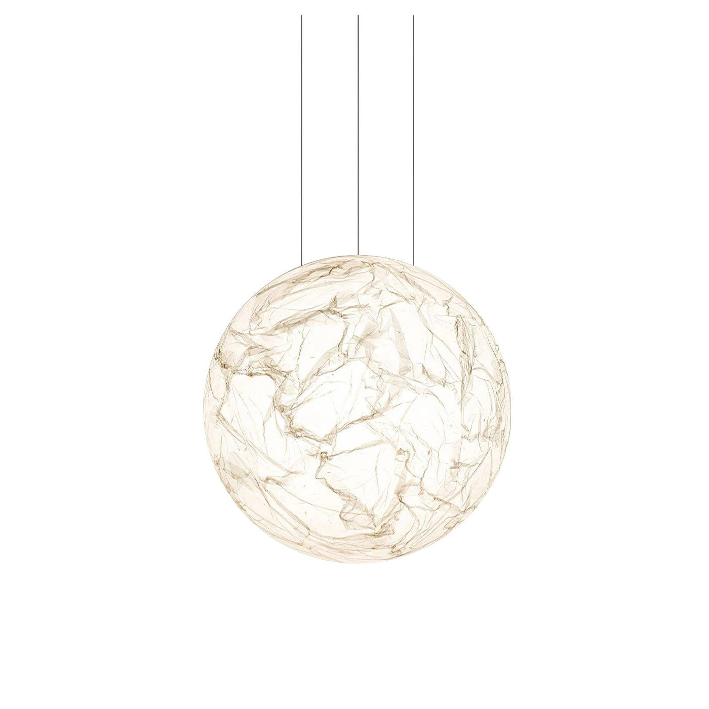 MoonSilk Pendant Light – Soft Lunar Glow with Elegant Silk Design
