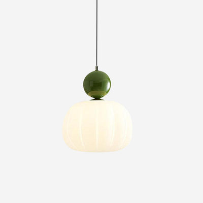 Yedra Pumpkin Pendant Light – Elegant Dimmable Ceiling Lamp with G9 Base