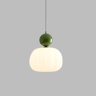 Yedra Pumpkin Pendant Light – Elegant Dimmable Ceiling Lamp with G9 Base