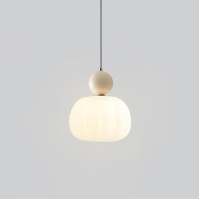 Yedra Pumpkin Pendant Light – Elegant Dimmable Ceiling Lamp with G9 Base