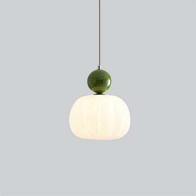 Yedra Pumpkin Pendant Light – Elegant Dimmable Ceiling Lamp with G9 Base