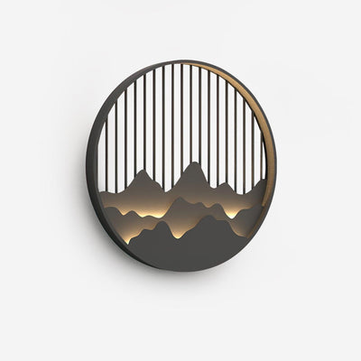 Mountain Outdoor Wall Light – Modern Elegance with a Nature-Inspired Design