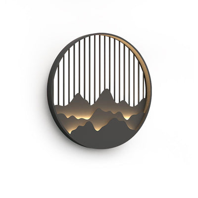 Mountain Outdoor Wall Light – Modern Elegance with a Nature-Inspired Design