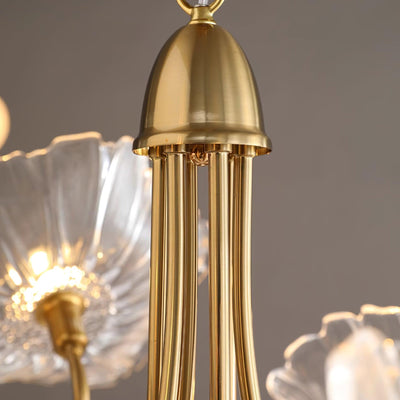 Murano Glass Flowers Chandelier – Timeless Elegance with Artistic Craftsmanship