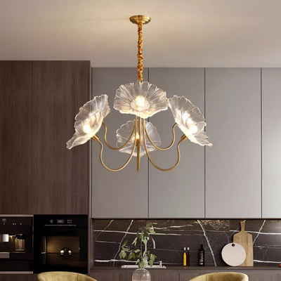 Murano Glass Flowers Chandelier – Timeless Elegance with Artistic Craftsmanship