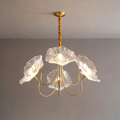 Murano Glass Flowers Chandelier – Timeless Elegance with Artistic Craftsmanship