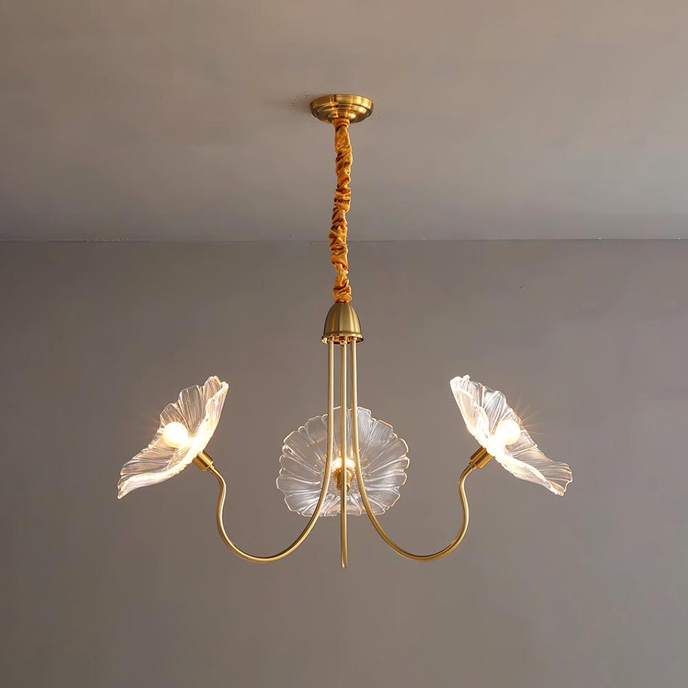 Murano Glass Flowers Chandelier – Timeless Elegance with Artistic Craftsmanship