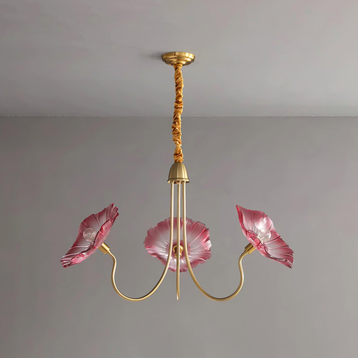 Murano Glass Flowers Chandelier – Timeless Elegance with Artistic Craftsmanship