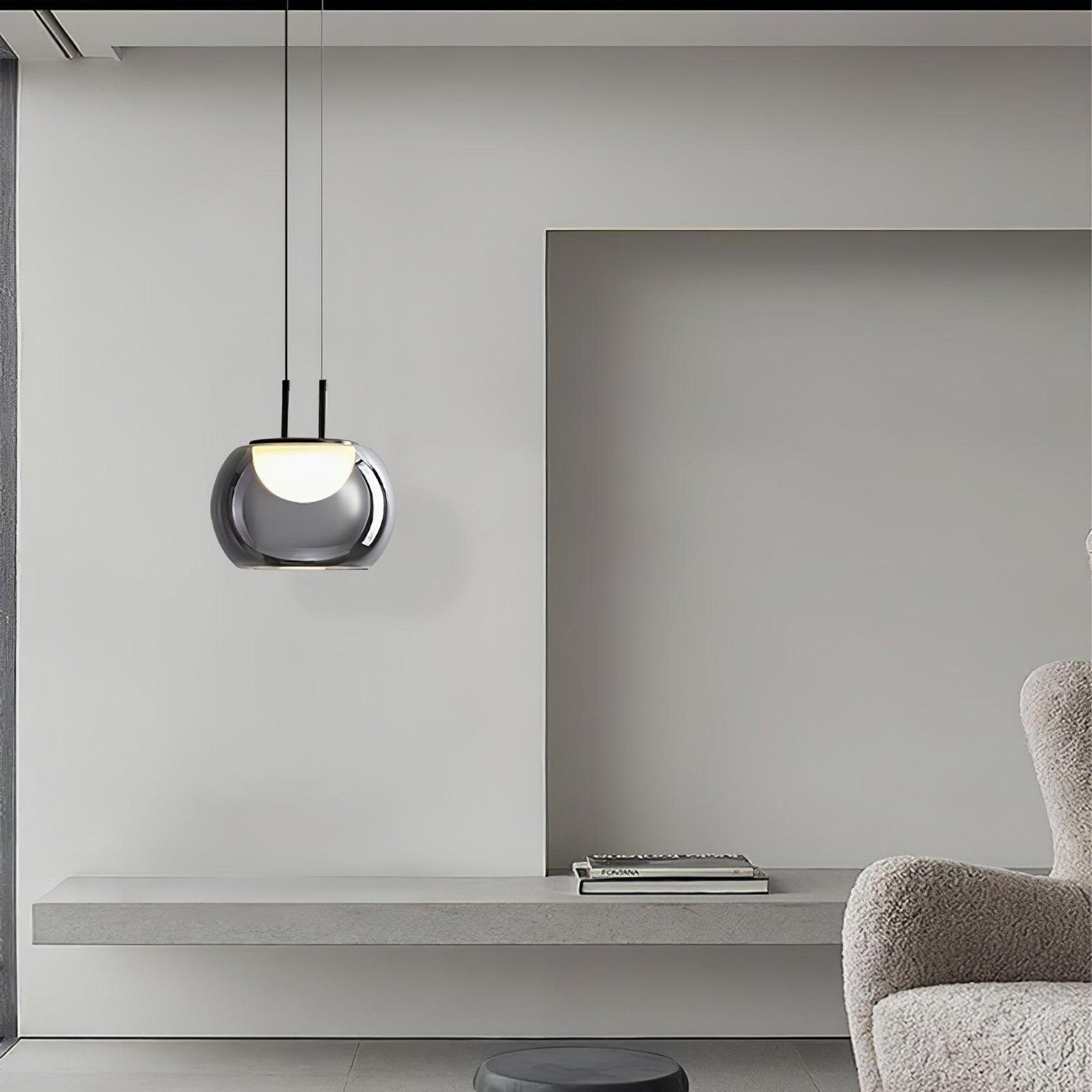 Mystique Halo Pendant Light – A Celestial Glow for Your Space