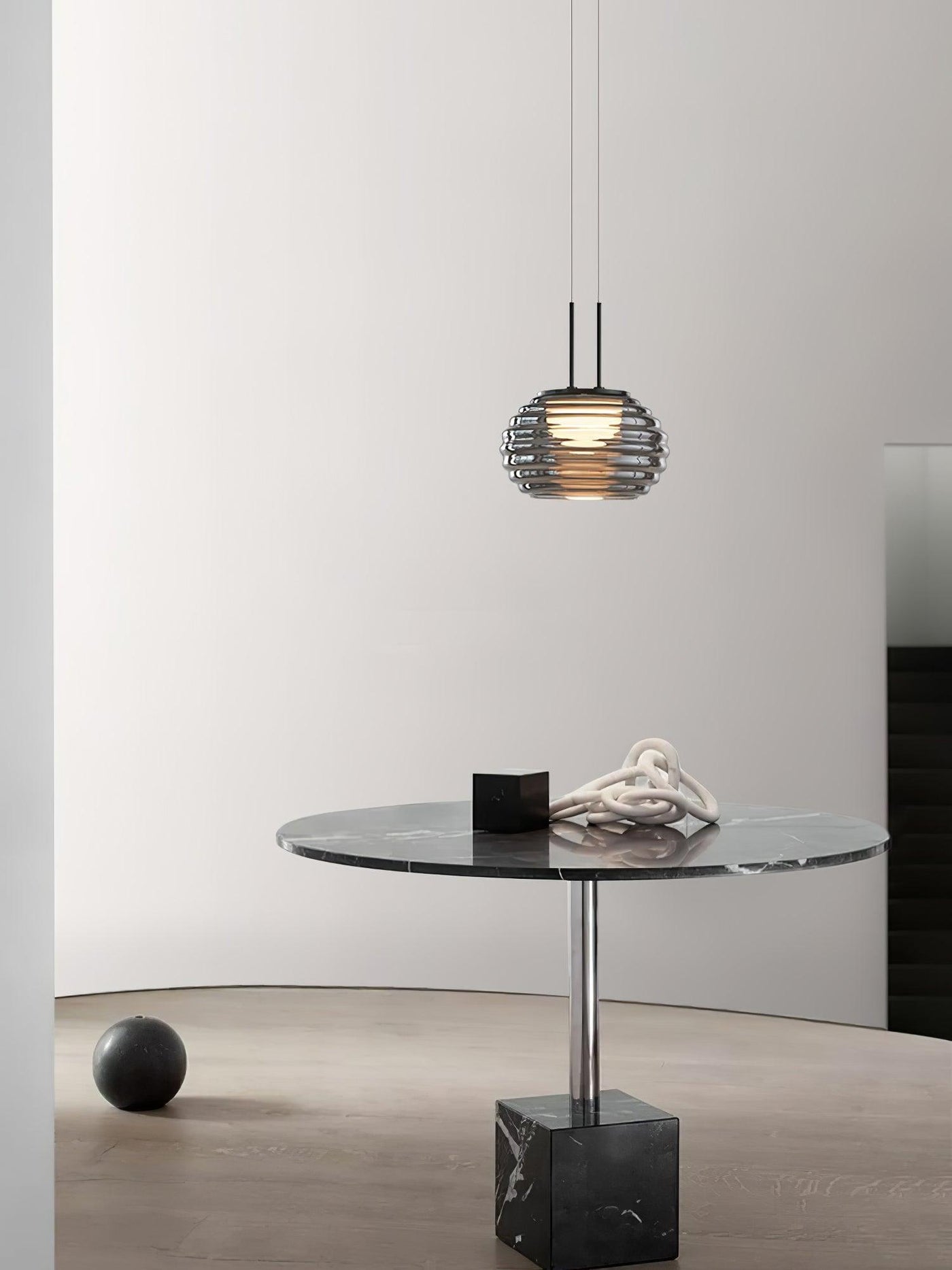 Mystique Halo Pendant Light – A Celestial Glow for Your Space
