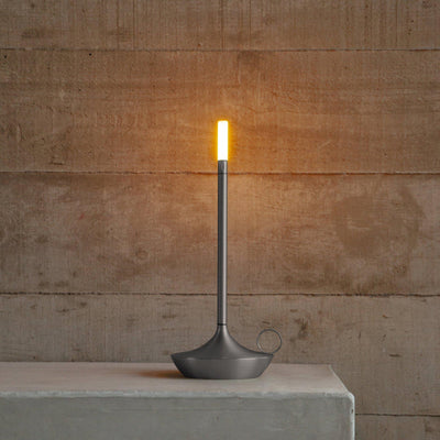 Giavi Candlelight – Elegant Rechargeable LED Table Lamp with Dimmable Glow
