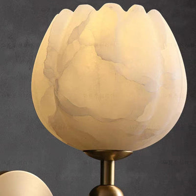 Marble Rose Wall Light – Elegant Floral-Inspired Luxury Lighting