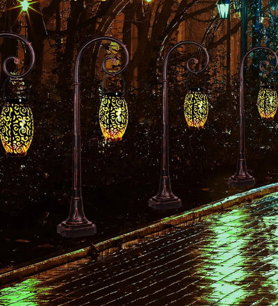 SolarGlow Outdoor Lantern – Elegant & Energy-Efficient Garden Lighting