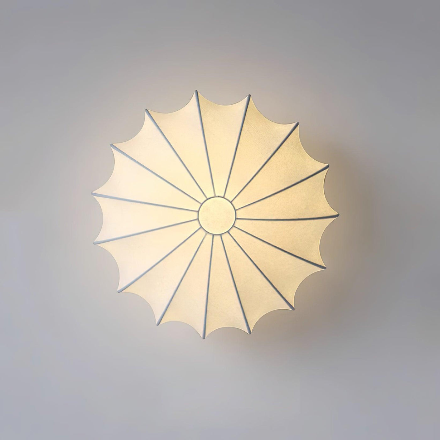 Seashell-Inspired Ceiling Light – Elegant Illumination with Organic Design