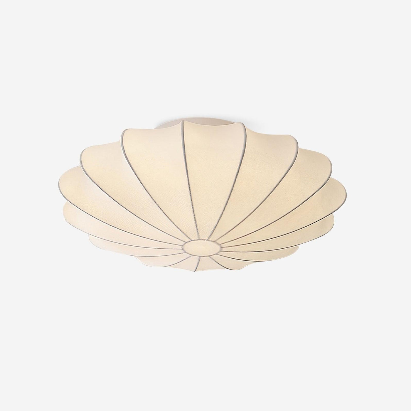 Seashell-Inspired Ceiling Light – Elegant Illumination with Organic Design
