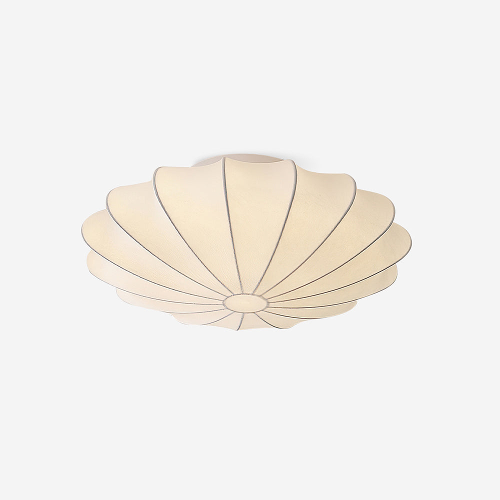 Seashell-Inspired Ceiling Light – Elegant Illumination with Organic Design
