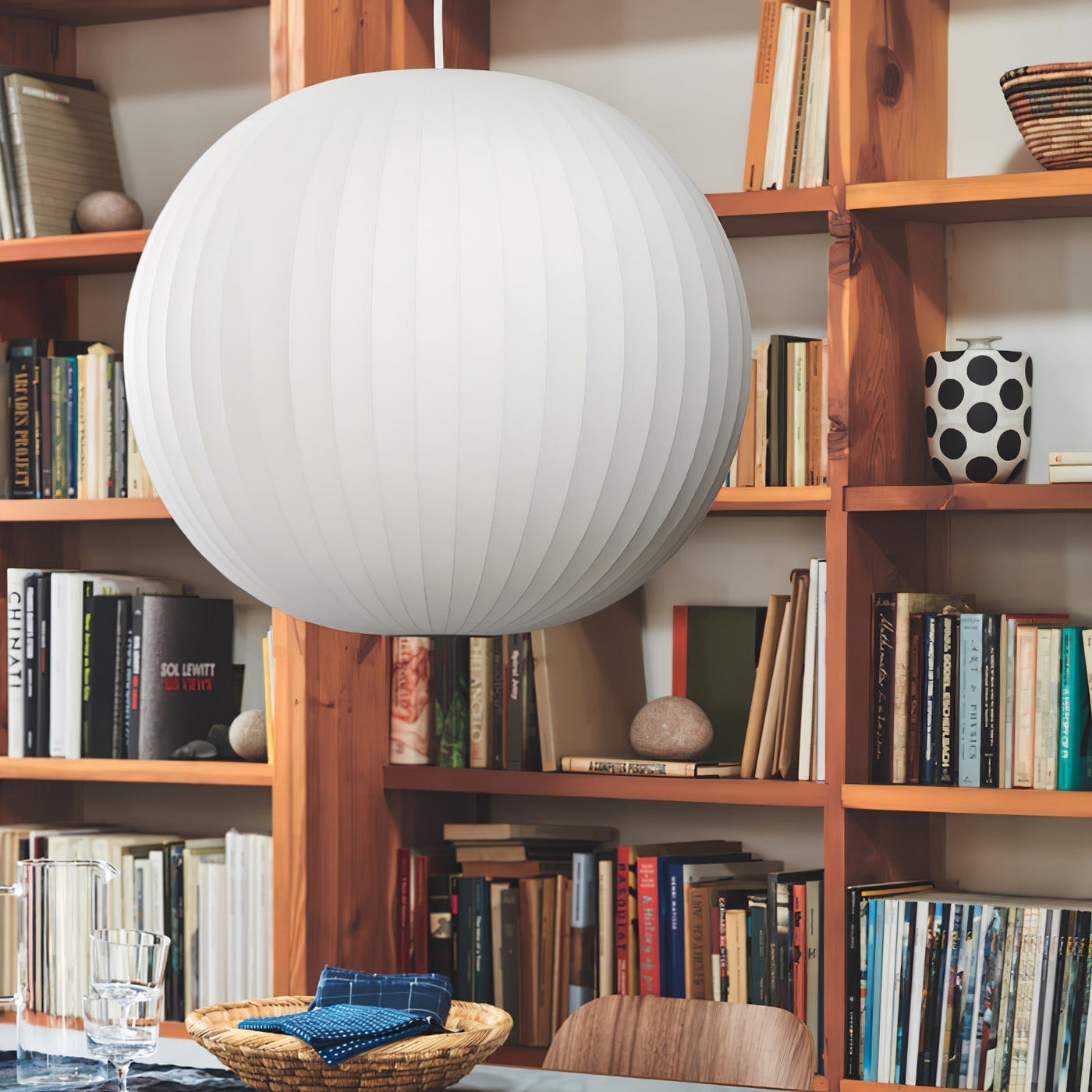 Nordic Wooden Pendant Light – Minimalist Scandinavian Design for Modern Homes