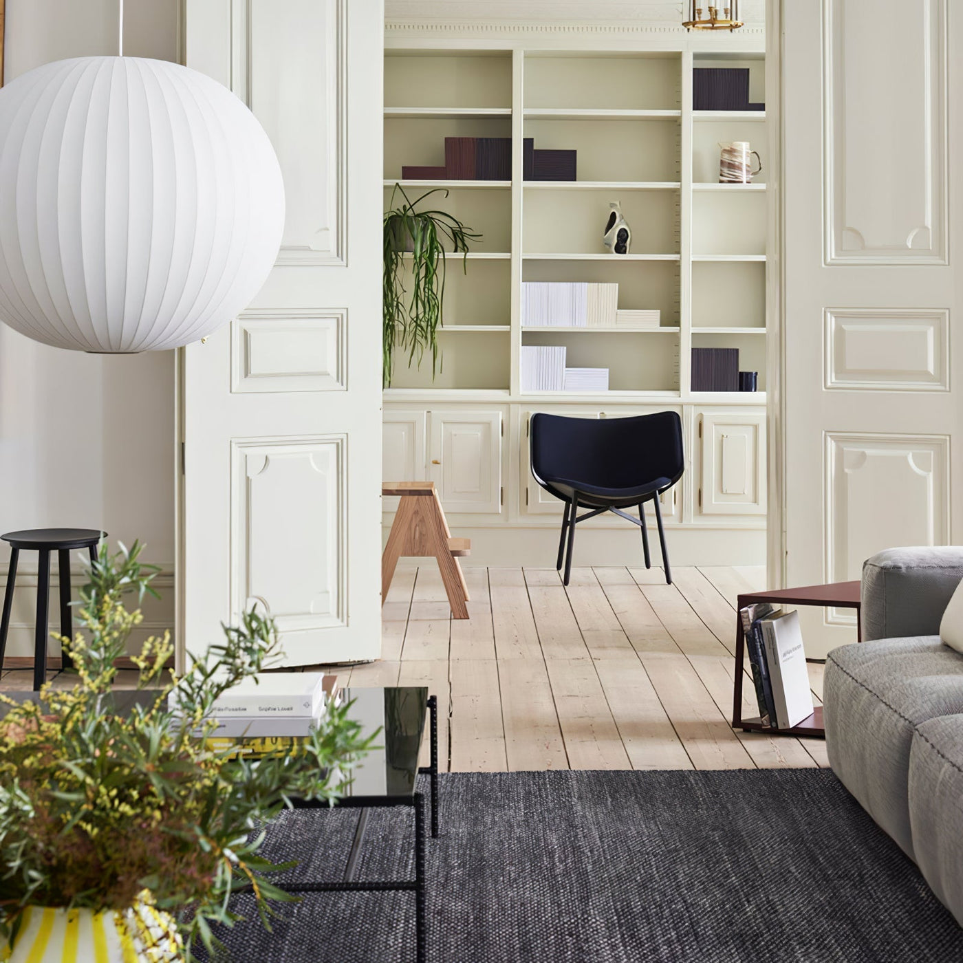 Nordic Wooden Pendant Light – Minimalist Scandinavian Design for Modern Homes