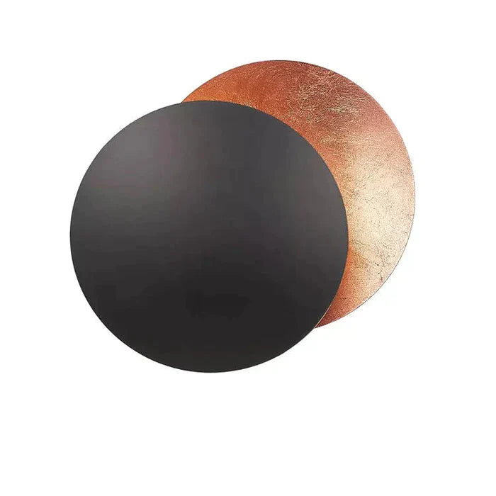 Lumi Wall Light – Elegant Rotating LED Wall Lamp with Golden Discs