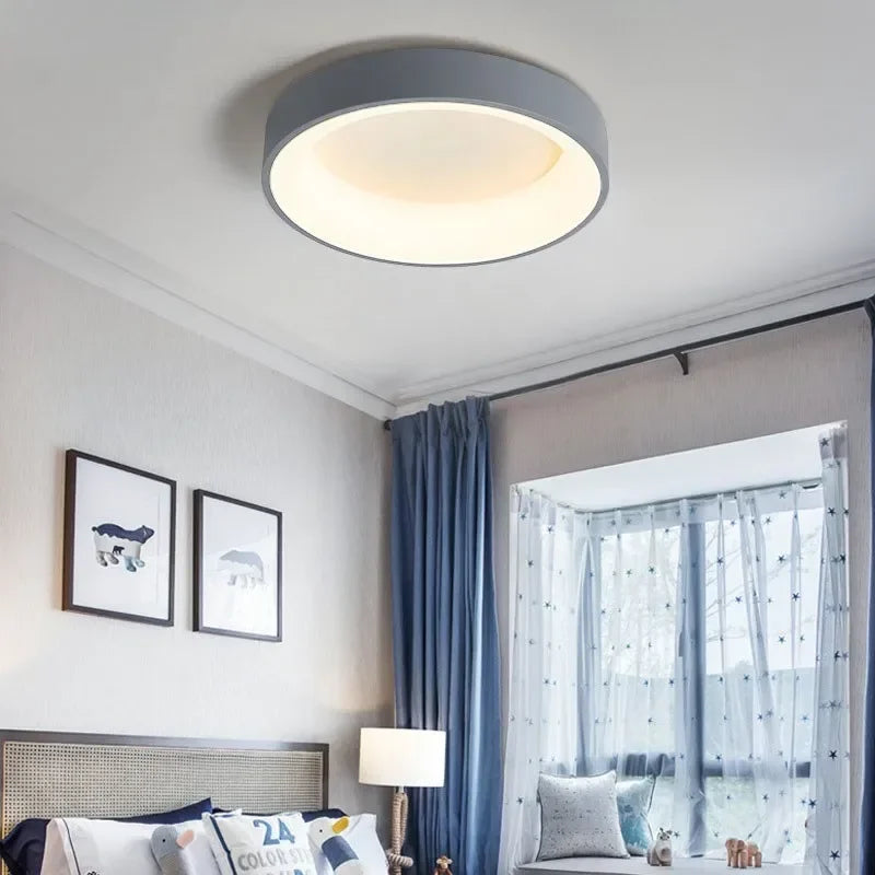 CelestialBeam LED Ceiling Light – Minimalist Nordic Design for Soft & Even Illumination