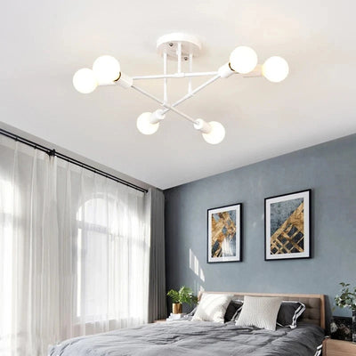 Modern Metal Pendant Light – Sleek E27 Ceiling Fixture (Optional LED, 220V)
