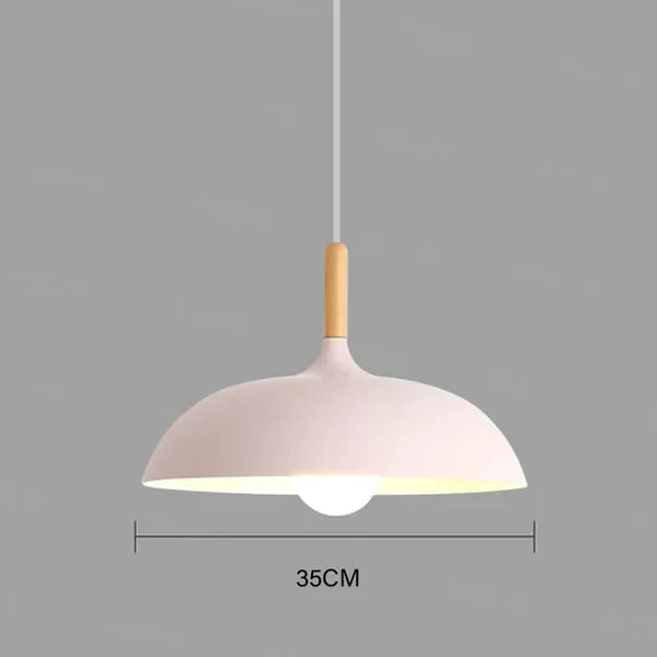 ScandiLume Oak Ceiling Lamp – Elegant Scandinavian Design & Warm Lighting
