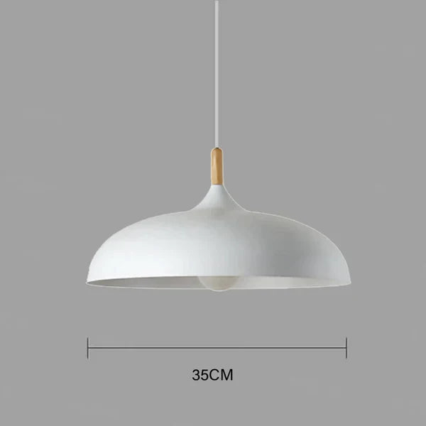 ScandiLume Oak Ceiling Lamp – Elegant Scandinavian Design & Warm Lighting