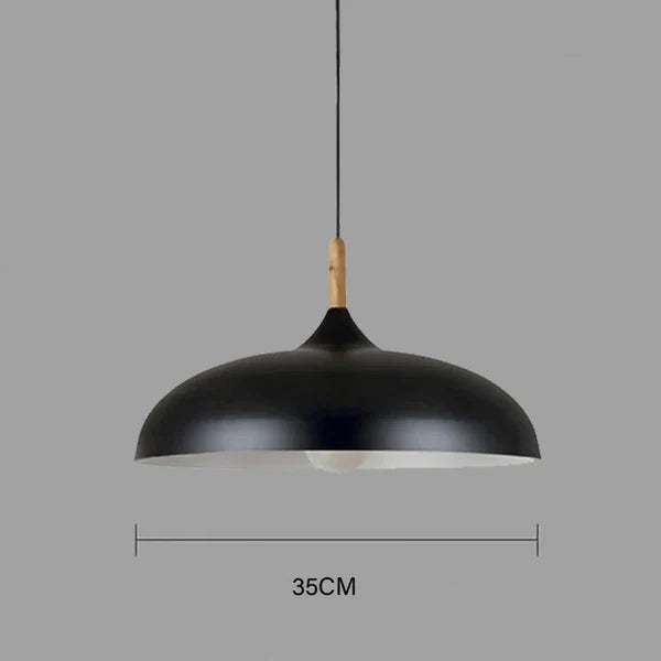 ScandiLume Oak Ceiling Lamp – Elegant Scandinavian Design & Warm Lighting
