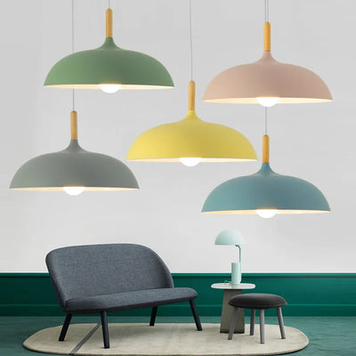 ScandiLume Oak Ceiling Lamp – Elegant Scandinavian Design & Warm Lighting