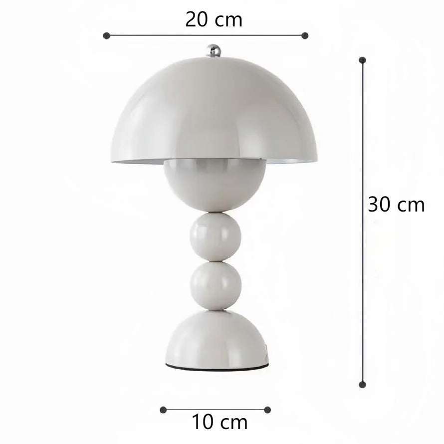 Nordic Flower Bud Table Lamp – Stylish & Portable Macaron-Inspired Lighting