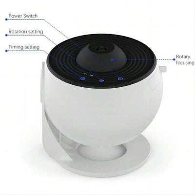 CosmoGlow Moon Projector – Transform Your Space with a Celestial Display