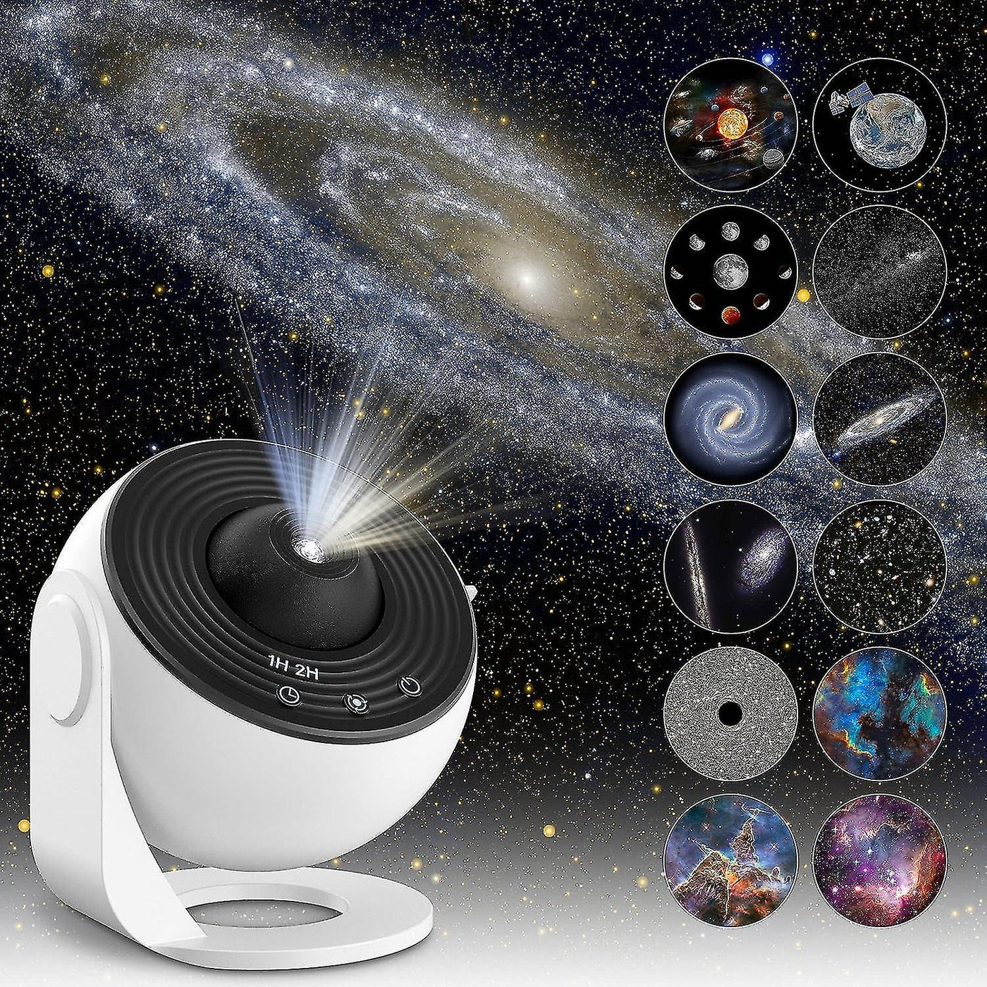 CosmoGlow Moon Projector – Transform Your Space with a Celestial Display