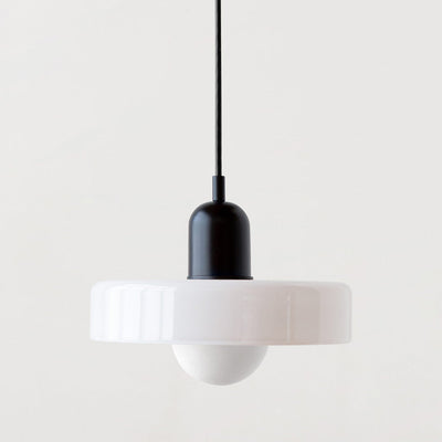 Bauhaus Pendant Light – A Timeless Fusion of Stained Glass & Modern Functionality