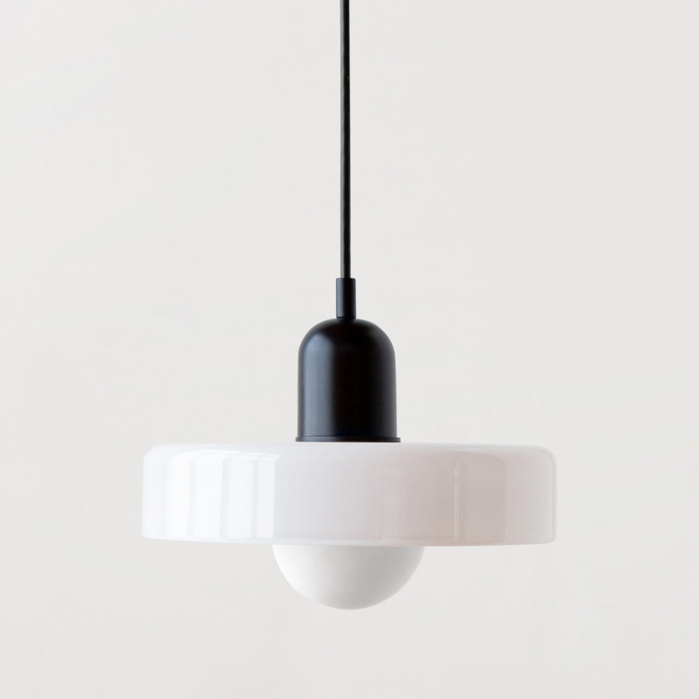 Bauhaus Pendant Light – A Fusion of Stained Glass Artistry & Modern Design