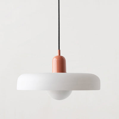 Bauhaus Pendant Light – A Timeless Fusion of Stained Glass & Modern Functionality