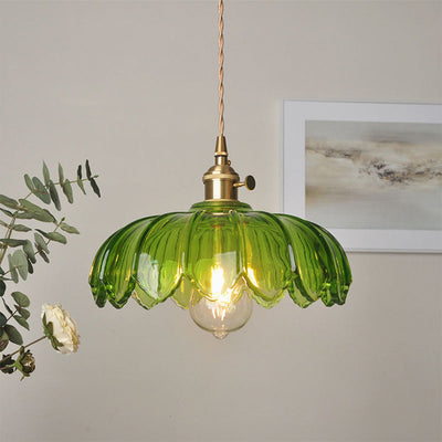 Modern Bubble Glass Pendant Light – Elegant Glow with Crystal Clarity