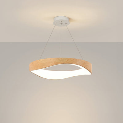 Modern Round LED Pendant Light – Sleek & Adjustable for Stylish Interiors
