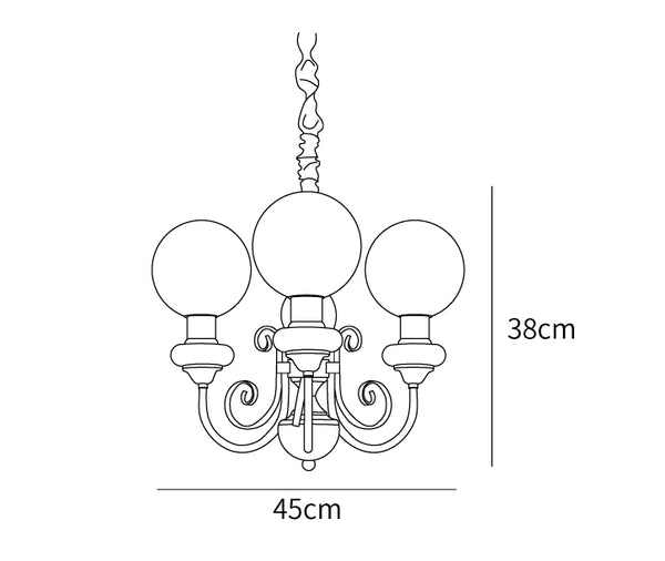 Onyx Chandelier – Elegant Green Glass Lighting for a Sophisticated Ambience