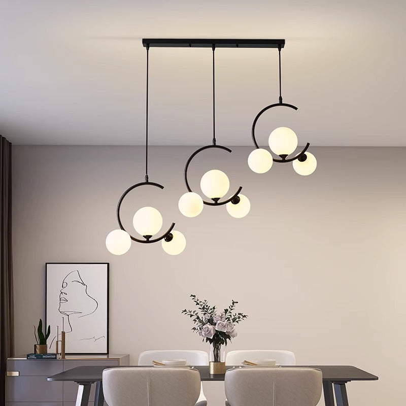 Modern LED Pendant Light – Stylish Hanging Chandelier for Dining & Living Spaces
