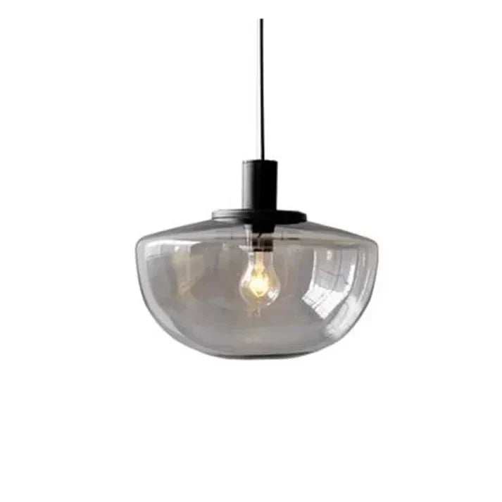 Modern Glass Globe Pendant Light – Elegant Lighting for Kitchens & Dining Areas