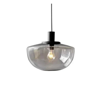 Modern Glass Globe Pendant Light – Elegant Lighting for Kitchens & Dining Areas