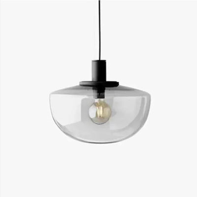 Modern Glass Globe Pendant Light – Elegant Lighting for Kitchens & Dining Areas